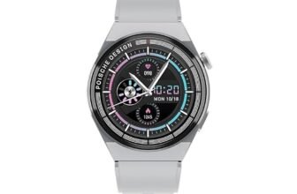 French Connection Beam Smart Watch with Its 1.39 Full-Touch Screen and 360 X 360 Resolution Round Display with 3 Straps Fcsw05-1 – Multicolor