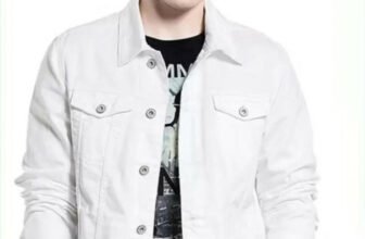Emmy Word 3/4th Sleeve Solid Men Denim Jacket