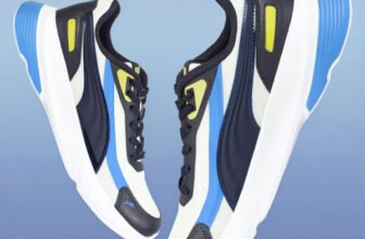 PUMA Rungryp Sneakers For Men(White, Blue , 9)