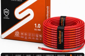 Laviland FR PVC 1 sq/mm Red 90 m Wire(Red)
