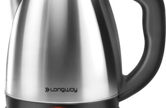 Longway Kestro 1500 W with Stainless Steel Body for Boiling, Making Tea, Coffee, Soup Electric Kettle(1.5 L, Silver)