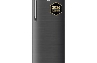 IFB 222L 4 Star Advanced Inverter Direct-Cool Single Door Refrigerator with 30 Hrs Cooling Retention, XL Bottle Bin, Big Vegetable Box & 4 Year Super Warranty (2026, IFBDC-248DYOSE, Onyx Grey)