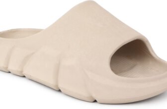 Hygear Men Slippers(Beige , 7)