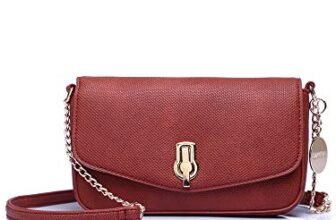 Caprese CHERRY Women’s Sling Bag (Brick)