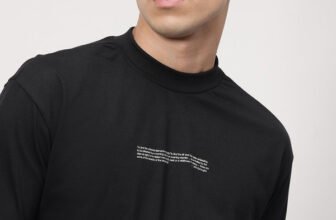 ether Printed Men Round Neck Black T-Shirt