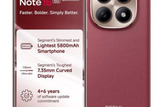 REDMI Note 15 SE 5G Snapdragon (Crimson Reserve, 128 GB)(6 GB RAM)
