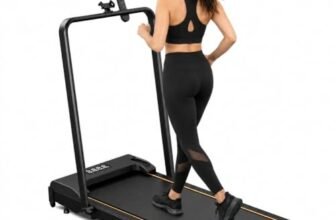 Durafit91™ Dash 2.5HP Peak BLDC Motor Treadmill with Mobile Stand & Remote Control |100 kg User Capacity | 8 km/h Max Speed | LED Display with Foldable Under-Desk Design | Home Use