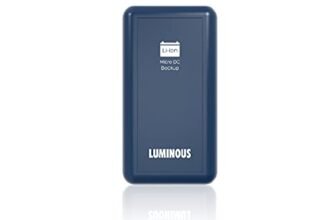 Luminous 1202|Mini Ups|Dual-Band Router | Reliable Power Backup During Power Cut for WiFi Router,Intercom,Set-Top Box,Alexa,and Mini Camera|Upto 4Hrs Portable & Protection,Blue