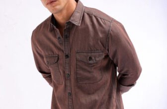 The Indian Garage Co. Men Solid Casual Black Shirt