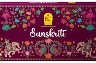 Bhikharam Chandmal – Sanskriti Diwali Gift Hamper – Rasgulla 500 Gm, Besan Laddu 200 Gm, All in one 200 Gm, Bhelpuri Family Pack 240 Gm, Chakachak 70 Gm, Samosa 200 Gm – Ideal For Gift – Pack Of 1