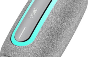 boAt Stone 350 Plus ,8H Battery,Voice Assistant,TWS Mode,BT v6.0,With Mic 12 W Bluetooth Speaker(Sterling Silver, Mono Channel)