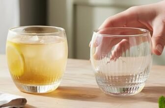 Yera Prima Zest Whisky/Scotch/Water Glasses- 345 ml Each -Set of 4 pcs| for Daily use & Gifting