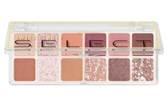 Swiss Beauty Select 12 shades Eyeshadow Palette | Mattes + Shimmers + Metallics | Shade – Slow Days, 10gm | 1 Count