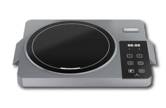 Havells 2000W Hexo EZ HEAT Infrared Induction Cooctop with Digital Display| TC-20 with Grill| 6kV Surge Protection| Cool Touch Body| Fast Heating | 1 Year Door Step Warranty By Havells
