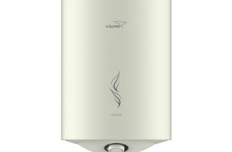 V-Guard Divino 15 Litre Water Heater for Home | White | High Energy Efficiency | Vitreous Enamel Tank Coating | Multi-Layered Safety | Suitable for Hard Water & High-Rise Buildings