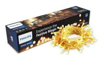 PHILIPS Starlit 12 Meter 72 LEDs String Light for Decoration | Festival LED String Light for Home| Warm White, Pack of 1,Polycarbonate, for Diwali, Ganesh Chaturthi, Christmas