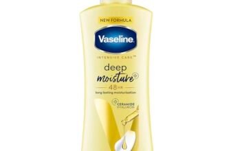 Vaseline Deep Moisture Body Lotion |For Dry Skin | Cushion Soft Skin| With Ceramides Hyaluron Moisture Fillers 400ml