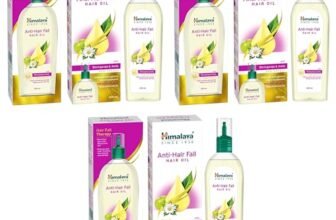 Himalaya Anti-Hair Fall Hair Oil | Non Sticky Hair Oil | Promotes Hair Growth | Prevents Hair Fall | Made with Bhringraja & Amla | For Women & Men | 200ml (Pack of 3)