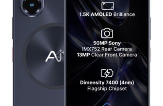 Ai+ Nova 2 Ultra 5G (Black, 128 GB)(6 GB RAM)