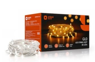 Orient Glo LED 10 m 36 LEDs String Light for Home Decoration | Indoor and Outdoor use | Direct Plug-in | White, Pack of 1