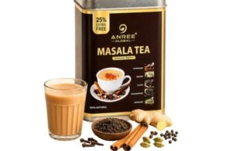 ANREE GLOBAL Herbal Masala Tea Blend with Traditional Indian Spices | 250 gm