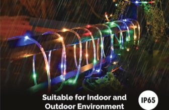 HALONIX 480 LEDs 10 m Multicolor Flickering Strip Rice Lights(Pack of 4)