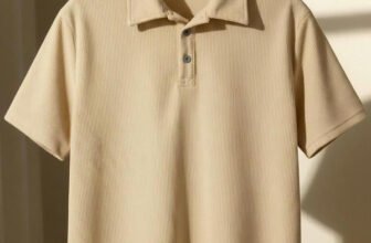 Try This Colorblock Men Polo Neck Silver, Beige T-Shirt