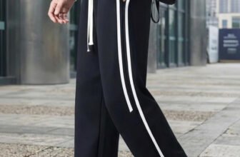 KEESUN Striped Men Black Track Pants