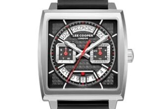 Lee Cooper Multifunction Black Square Dial Men’s Watch – LC08065.351