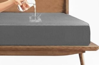 Trance Waterproof Terry Cotton Feel Mattress Protector King Size (78×72 in)