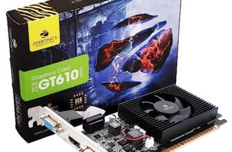 ZEBRONICS Gt610 2Gd3 with Pcie 2.0,Multiconnectivity Hdmi Dvi Vga,High Efficiency,Heatsink with Fan.,pci_e,ddr3_sdram,2 GB