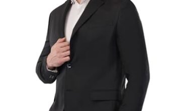 SaintX Men’s Formal Blazer/Coat, dri-fit Fabric, Office