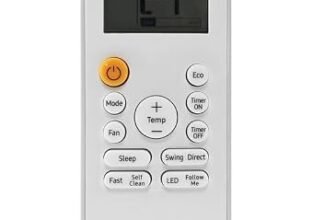 Ehop RG57Y2/BGEF Compatible Remote Control for Samsung Penta Series Air Contioner AC-184A