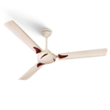 LONGWAY Creta P2 1200 mm/48 inch Ultra High Speed 3 Blade Anti-Dust Decorative Star Rated Ceiling Fan (Ivory, Pack of 1)