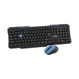 EVM Wireless Keyboard Mouse Combo 2.4GHz | USB Receiver | Computer Combo for Laptop PC | Ergonomic Design | Long Range | Smooth Typing & Control | 1 Year Warranty (EVM-WLKM-036)