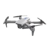 Foldable RC Drone with HD Camera | WiFi FPV Camera Drone | Altitude Hold, One Key Take Off & Headless Mode | Rechargeable Quadcopter for Kids & Beginners (White)