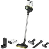 Karcher VC 6 Cordless Premium ourFamily Cordless Vacuum Cleaner with Swappable Battery(Silver)