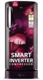 LG 185 L, 5 Star, Smart Inverter, Direct Cool Single Door Refrigerator (GLD1956ZAPI, Purple Ilan, Fit Max Chiller Tray, Base stand with Drawer & Runs on Home Inverter)