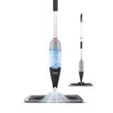 AGARO Delite Spray Mop for Dry and Wet Floor Cleaning with Washable Microfiber Pad – with 800ml Refillable Bottle for Wooden Floor, Hardwood, Marble, Laminate, Ceramic Tiles, and for Dust Cleaning