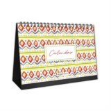Amazon Basics 6 Sheet Undated Desk Calendar 2025 | Daily Planner & Monthly Organizer | Home & Office Use