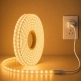MoonlitDreams 3 Meter LED Rope Light for Decoration – Waterproof Warm White SMD Cove Light for Ceiling, Home Décor, LED Pipe Light for Diwali, Festival, Indoor, Outdoor Use
