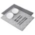 Crystal La Milano Stainless Steel Dessert Knife Set