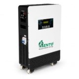 Lento 2100VA 25.6V Solar Hybrid Lithium Battery Inverter | Inbuilt LiFePO4 Battery | Pure Sine Wave UPS | PWM Solar Controller | Home & Office Power Backup | Maintenance-Free Design