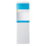 amazon basics Hot and Cold Floor Standing Water Dispenser, Top Loading, 20Litre White & Blue Deco
