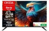 Onida 108 cm (43 inch) QLED Ultra HD 4K Smart Fire TV Q43UFD