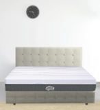 Centuary Mattresses Sleepables 6-Inch Single Size with Active Edge Support Antimicrobial Foam Rolled & Vaccumed Inner Spring Mattress (72x36x6)