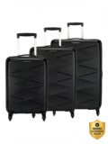Kamiliant by American Tourister (Small 55Cm |Medium 68Cm| Large 79Cm)Combination Lock-Triprism Cabin & Check-in Set 4 Wheels – 30 inch