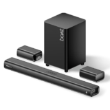 boAt [2026 Launch] Aavante Prime X, Truly Wireless, Detachable Satellites, Dolby Atmos, 7.1.4CH 700W, Wireless Subwoofer, FREE Installation & Video Demo,Sound bar Home Theatre Soundbar (Premium Black)