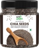 NUTRI ZAIKA Chia Seeds | Plant Based Protein Superfood | High Fiber & Energy Boosting Chia Seeds(1 kg)