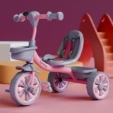 Lifelong Trike Cycle for Kids 2-5 Years – Tricycle for Boys & Girls – Baby Bicycle with 3 EVA Wheels, Bell & Toy Basket – 30 kg Capacity – Birthday Gift (Pink)